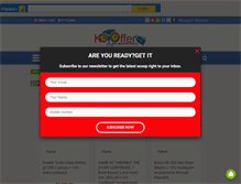 Tablet Screenshot of koioffer.com